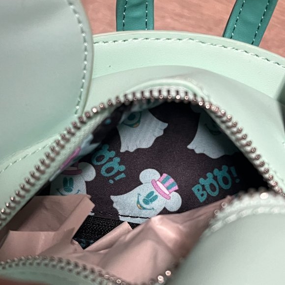 Lougefly Pastel Ghost Mickey Mouse Glow in the dark Mini Backpack main image 4